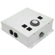 MLC HID Light Control Box 50 Amp 240V 8000 Watts w/ 4 Outlet & 24 hr Timer Hydro
