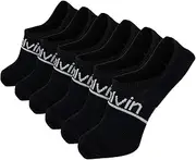 [Calvin Klein] Women's Lightweight Low Cut No-Show Liner Socks - 6 Pack