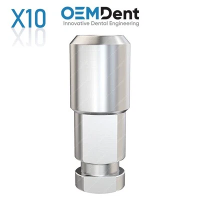 x10 Dental Analog Wide Platform - Zimmer® Internal Hex 2.42mm Compatible