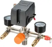 Pressure Switch Manifold Regulator Gauges Air Compressor Pressure Switch Control
