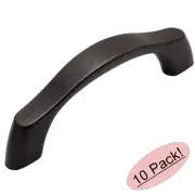 *10 Pack* Cosmas Oil Rubbed Bronze Cabinet Handles Pulls #9444-3ORB