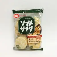 在飛比找蝦皮商城優惠-龜田製菓 蒜味沙拉米果 9袋入