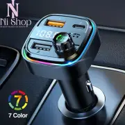 Transmitter MP3 Bluetooth 5.0 FM Player Radio With 15W USB Fast Charger for Car