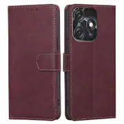 For Transsion Tecno Spark 10C 4G RFID Blocking Phone Case Wallet Stand Protection Cover