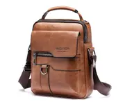 B09 Vintage One Shoulder Bag Diagonal Span Bag Leisure Handbag Travel Pack Men