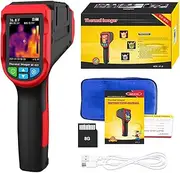 Infrared Thermal Imaging Camera 32x32 IR Resolution Thermal Imager with 8GB TF, -20℃ to 400℃ Range 0.1°C Sensitivity, 3.2" TFT LCD, Thermograph Camera with 3 Color Palette