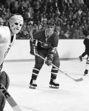 Jacques Lemaire Of The Montreal Canadiens 1970s Old Ice Hockey PHOTO 1