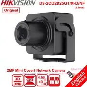 Hikvision DS-2CD2D25G1/M-D/NF 2MP Covert Mini Pinhole Network Camera WDR 2.8mm