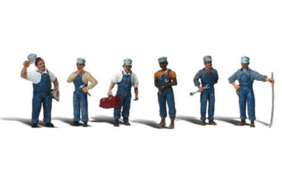 Woodland Scenics ~ N Scale People ~ Train Mechanics ~ A2147