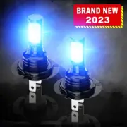 LED Headlight Bulbs Kit 8000K For Honda CBR600F4i 2001-2006 & CBR600RR 2003-2022