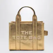 [Marc Jacobs] Gold leather The Small Tote Bag One size Metal