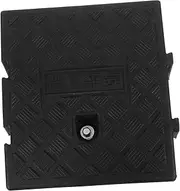 Driveway Curb Ramp Heavy Duty Threshold Ramp for Cars Wheelchairs Easy Install Black