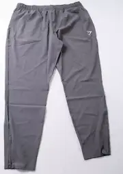 Gymshark Men's Slim Fit Arrival Woven Joggers DH3 Silhouette Grey XXL NWT