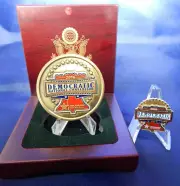 SECRET SERVICE 2016 DEMOCRATIC NATIONAL CONVENTION PHILADELPHIA COIN & PIN ~ SET