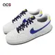 Nike 休閒鞋 Court Vision LO NN 男鞋 白 藍 皮革 小白鞋 DH2987-103