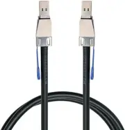 External Mini SAS SFF-8644 To Mini SAS SFF 8088 High Density Raid Cable 50cm NEW