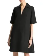Vince Short Sleeve A Line Short Dress