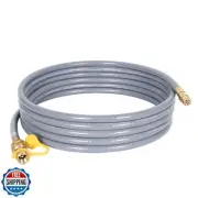GasSaf 24 Feet 1/2" ID Natural Gas Hose with Quick Connect/Disconnect Hose As