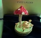Estee Lauder Monica Rich Kosann Whimsical Fox Solid Perfume Compact 2022 NIB