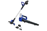 POWERBLADE 20V Leaf Blower & Line Trimmer / Edger Combo, Kit with 4.0Ah Battery & Fast Charger