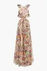 Zimmermann Lovestruck Ruffle Maxi Dress