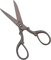 Tofficu Embroidery Scissor Vintage Scissors 1pc Metal Scissor Durable and Practical for Sewing and Thread Cutting