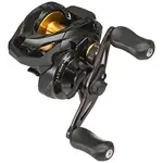 SHIMANO 鱼饵卷轴双轴 17 BASS ONE XT 151 左手柄鲈鱼钓鱼多功能黑色黑色 1 件 (X 1) 全