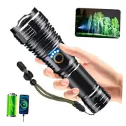 Rechargeable Flashlights High Lumens, 990000LM LED Powerful Super Bright