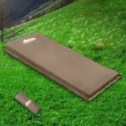 Single Self Inflating Mattress Joinable Camping Mat Water Resistant Durable