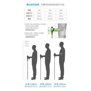 ☆ Z字折疊登山杖 ☆ 登山手杖挪客NH碳纖維4節折疊內鎖登山杖超輕徒步越野手杖行走杖行山杖 附贈杖尖保護套