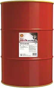 Shell Helix Ultra ECT C3 5W-30 Fully Synthetic Motor Oil, 209 Litre