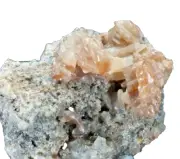 Cerussite Crystals ,Delpratts Shaft, Broken Hill, NSW. Australia. (EA9545)