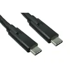 USB 3.1 TYPE C TO TYPE C CABLE, 1.0 M 視頻訊號可用