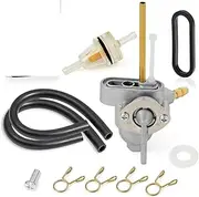 Fuel Valve Petcock Tank Switch For Hon 1970-1976 CB100 CL100 SL100 XL100 CB125 CL125 SL125 XL250 XL350 16950-107-005