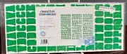 Creative Memories Kelly Green Collegiate ABC/123 stickers. NiP