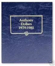 WHITMAN CLASSIC Susan B. Anthony Dollars Album #9149