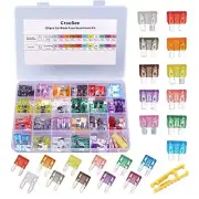 120 Pieces - Car Fuses Assortment Kit, Blade-Type Automotive Fuses - Standard &
