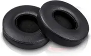 Replacement Ear Pads for Beats Solo 2 Solo 3 - Replacement Ear Cushions Memory Foam Earpads Cushion Cover for Solo 2 & Solo 3 Wireless Headphone (Blac