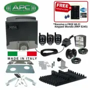 APC Proteous 500 Automatic Electric Sliding 4M Gate Kit With Free WiFi Keypad
