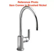 Kallista Vir Stil Minimal Brushed Nickel Kitchen Faucet - P23073-00-AG