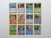 Pokemon Card Collection Charmander Gulpin Nidoran Slowpoke Rattata Starly x12