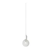 PEN Pendant Lamp Light Interior ES White Silicon Suspension OD45mm