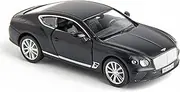 RMZ City 1:36 Compatible for Diecasting Alloy Car Model Bentley Continental GT Toy Car, Pull Back Vehicles Toy Car for Toddlers Kids Boys Girls Gift Black