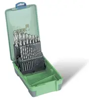 Bordo 2006-F5 - 21 Piece Bright Finish Imperial HSS Jobber Drill Set