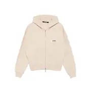 [Jacquemus] Jacquemus Le Hoodie Gros Grain Zippé Hoodie M NEUTRALS
