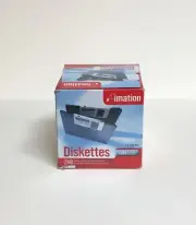 Imation 3.5” DS, HD Floppy Diskettes 1.44MB IBM Formatted 2HD