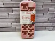 Joie ❤️Pink bow ice cube molds tray & lid NWT