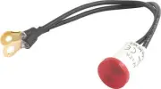 Warning Light - 12V - 1/2 in Diameter - Red - Allstar Switch Panels - Each 99066