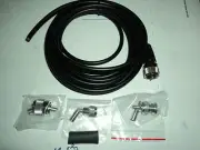 10' ft RG58 Coax Cable Assembly Jumper PL-259 BNC Mini UHF You Pick CONNECTOR