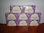 Lot of 8 Bars Yardley London English Lavender Moisturizing Bath Soap 4oz Each